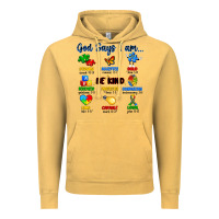 Vintage Mustard god says i am autism Vintage Hoodie - Artiststas