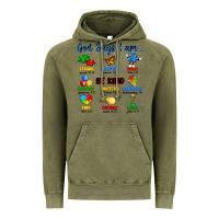 Vintage Olive god says i am autism Vintage Hoodie - Artiststas