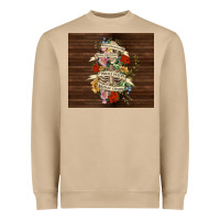 Mushroom kinda emotional with skeleton Heavyweight Sweatshirt - TumblerDesignByShophia