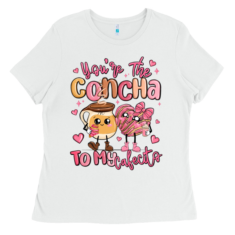 Youre The Concha To My Cafecito Mexican Pan Dulce Ladies Tee by MaliasSmallBusiness | Teevron