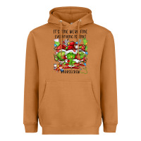 Meerkat it's fine we're fine everythıng is fine! nursecre Heavyweight Hoodie - FaDigitalArtStudio