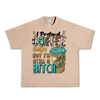 Burro i pretend coffee helps but i'm still a bitch Urban Heavy Tee - BarkalooDesign