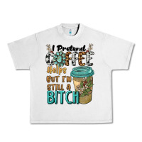Lunar Rock i pretend coffee helps but i'm still a bitch Urban Heavy Tee - BarkalooDesign