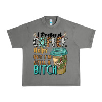 Tornado i pretend coffee helps but i'm still a bitch Urban Heavy Tee - BarkalooDesign