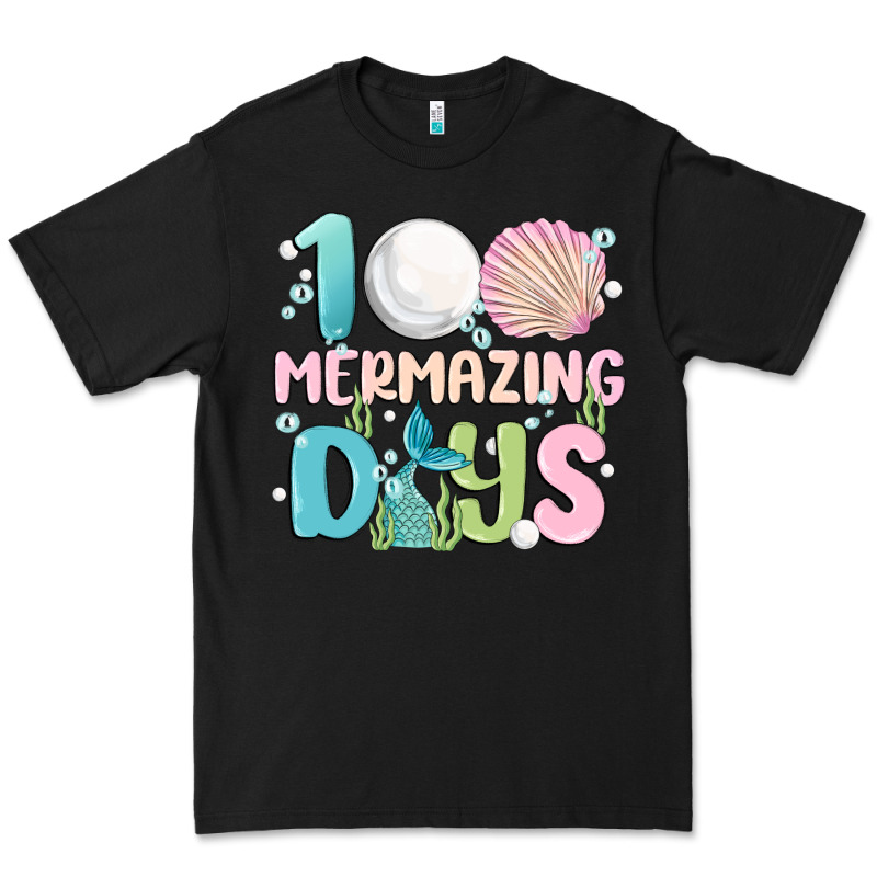 100 Mermazing Days Premium Tee by MaliasSmallBusiness | Teevron