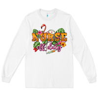 White Nurse off duty Long Sleeve Tee - NancyCooperArtShop