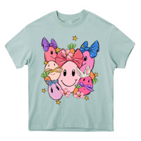 Arona soft pink easter Heavy Core Tee - MaliasSmallBusiness