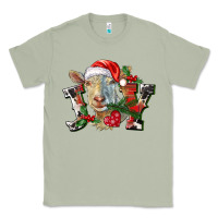 Matcha Joy Christmas Goat Classic Tee - LillyAllenDesigns