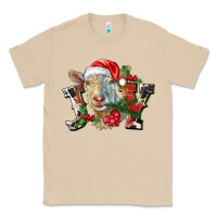 Mushroom Joy Christmas Goat Classic Tee - LillyAllenDesigns