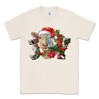 Natural Joy Christmas Goat Classic Tee - LillyAllenDesigns