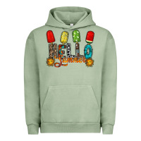 Pigment Oil Green hello summer Urban Hoodie - RacoonDesign