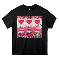 Black v.d 3 gnomes and hearts Heavy Core Tee - AdoDesignShop