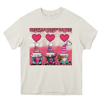 Cream v.d 3 gnomes and hearts Heavy Core Tee - AdoDesignShop