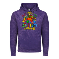Cloud Purple accept understand love autism awareness Vintage Hoodie - Artiststas