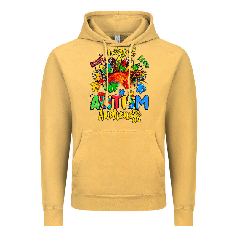 Accept Understand Love Autism Awareness Vintage Hoodie by Artiststas | Teevron
