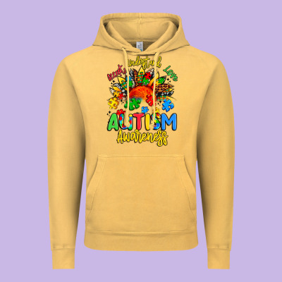 Accept Understand Love Autism Awareness Vintage Hoodie Designed By Artiststas