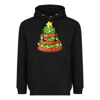 Green Chocolate Christmas Cookie Cake Heavyweight Hoodie | Teevron