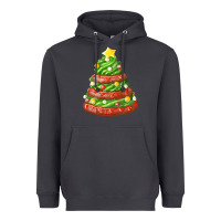 Smoke green chocolate christmas cookie cake Heavyweight Hoodie - FaDigitalArtStudio