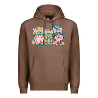 Chestnut Easter gnomes Premium Hoodie - OliviaCreatesArt