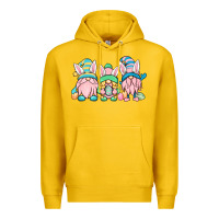 Lemon Easter gnomes Premium Hoodie - OliviaCreatesArt