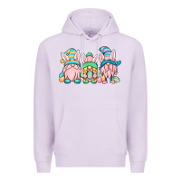 Lilac Easter gnomes Premium Hoodie - OliviaCreatesArt