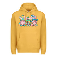 Mustard Easter gnomes Premium Hoodie - OliviaCreatesArt