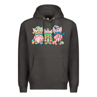 Smoke Easter gnomes Premium Hoodie - OliviaCreatesArt