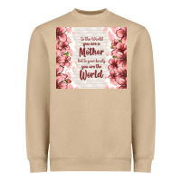 Mushroom to the world you are a mother but to your family y Heavyweight Sweatshirt - TumblerDesignByShophia