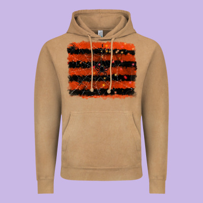 Halloween Spider Backround Vintage Hoodie Designed By Ranaportraitstore