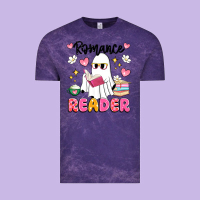 Romance Reader Vintage Tee Designed By Artiststas