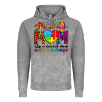 Cloud Rock autism mom like a normal mom except much stronger Vintage Hoodie - Artiststas