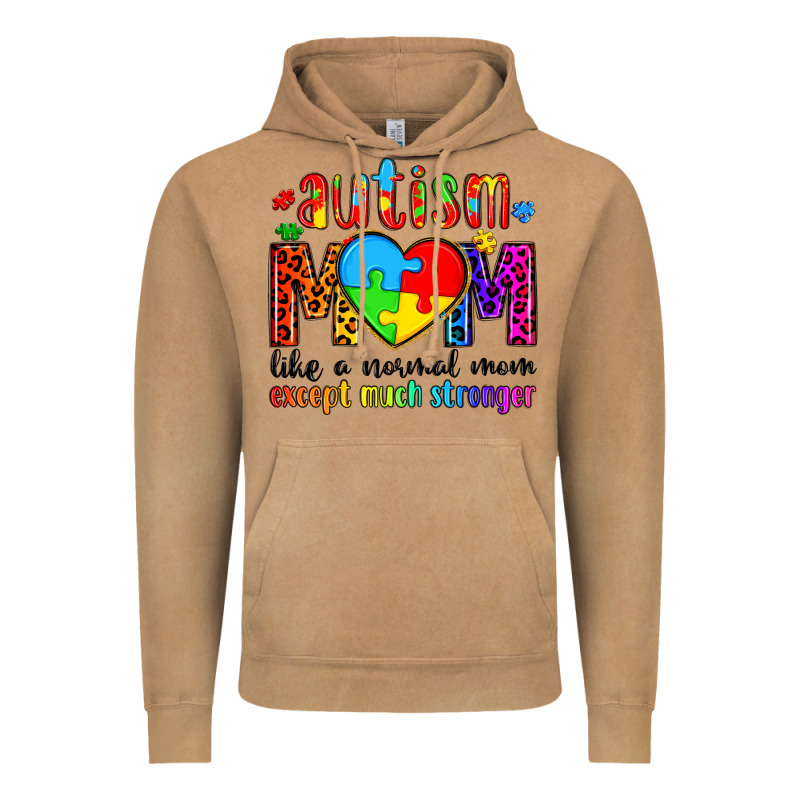 Autism Mom Like A Normal Mom Except Much Stronger Vintage Hoodie by Artiststas | Teevron