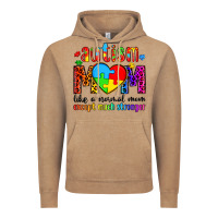 Vintage Coffee autism mom like a normal mom except much stronger Vintage Hoodie - Artiststas