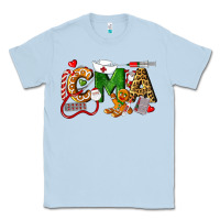 Dusty Blue christmas cma certified medical assistant Classic Tee - LillyAllenDesigns