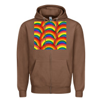 Chestnut Pride rainbow glitter tumbler Zipper Hoodie - FaDigitalArtStudio