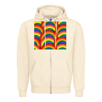 Sandshell Pride rainbow glitter tumbler Zipper Hoodie - FaDigitalArtStudio