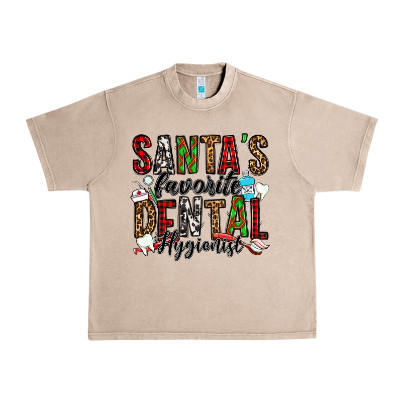 Santa's Favorite Dental Hygienist Urban Heavy Tee by Jasminsmagicworld | Teevron