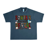 Midnight Navy santa's favorite dental hygienist Urban Heavy Tee - Jasminsmagicworld