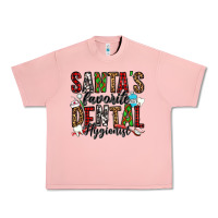 Salmon santa's favorite dental hygienist Urban Heavy Tee - Jasminsmagicworld