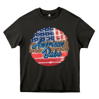 Asphalt leopard merica Heavy Core Tee - MaliasSmallBusiness