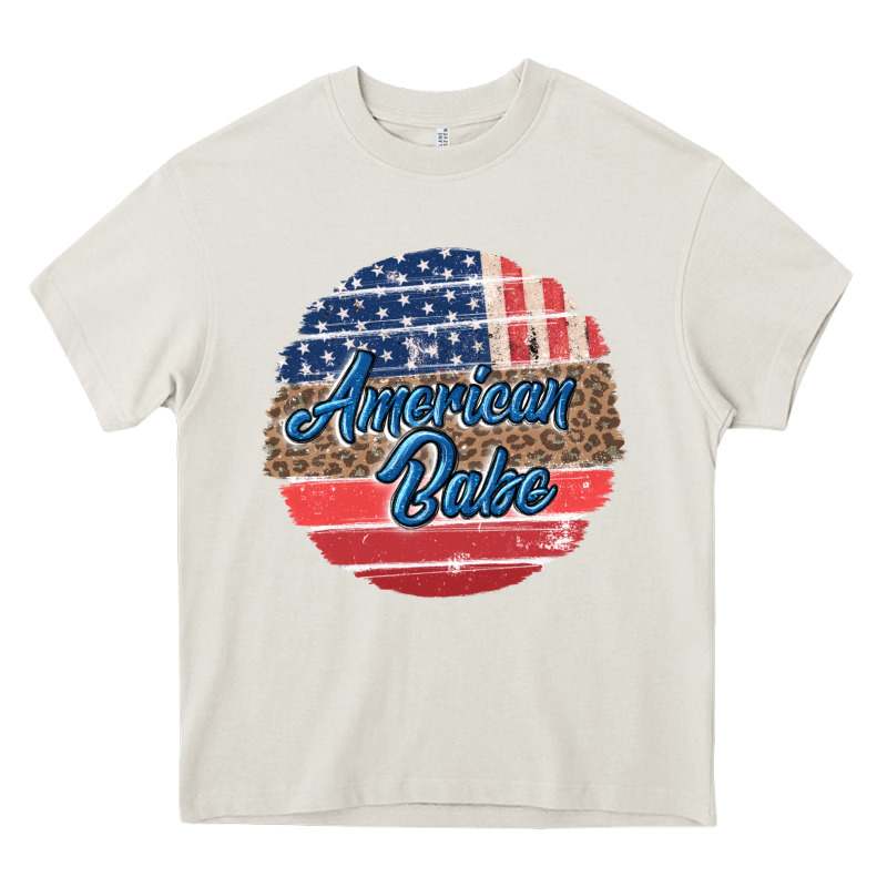 Leopard Merica Heavy Core Tee by MaliasSmallBusiness | Teevron