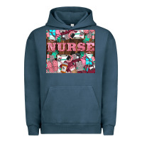 Pigment Midnight Navy Nurse Urban Hoodie - LillyAllenDesigns
