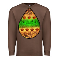 Chestnut halloween pumpkin teardrop Premium Sweatshirt - BundleAndBundleShop