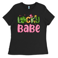 Lucky Babe St Patrick S Day Ladies Tee | Teevron