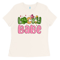 Bone lucky babe st patrick s day Ladies Tee - MaliasSmallBusiness