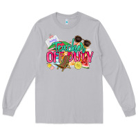 Moon Dust teacher off duty Long Sleeve Tee - NancyCooperArtShop
