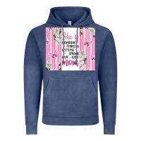 Vintage Denim mother's day inspirational quotes Vintage Hoodie - Artiststas