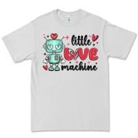Dove Grey little love machine Premium Tee - MaliasSmallBusiness