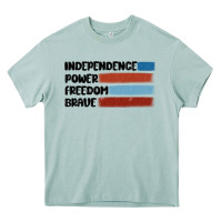 Arona indepence power freedom brave Heavy Core Tee - MaliasSmallBusiness