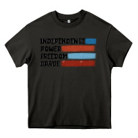 Asphalt indepence power freedom brave Heavy Core Tee - MaliasSmallBusiness